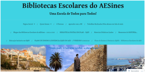 Blogue das Bibliotecas do AESines